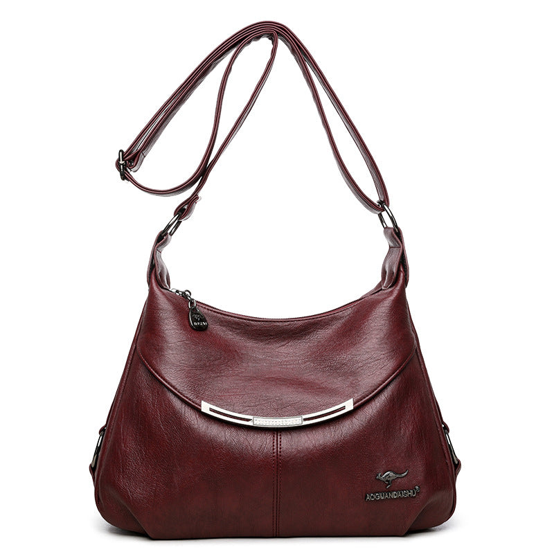 Women's Shoulder Bag Large Capacity Soft Leather