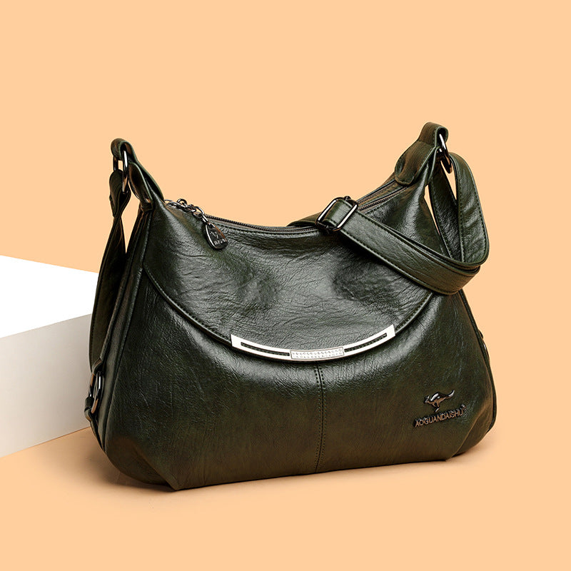 Women's Shoulder Bag Large Capacity Soft Leather